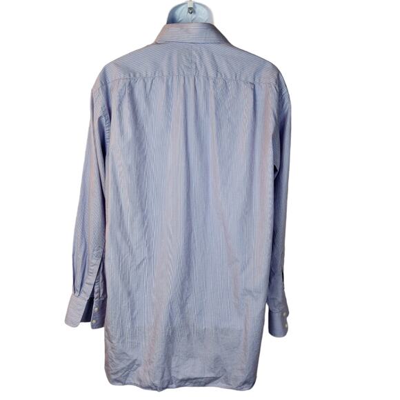 Thomas Pink Dress Shirt Sz Large / 16.5 Superfine Two Fold Dress Shirt - Picture 7 of 9